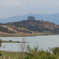 Tbilisi Sea, Jinvali Water Reservoir in Tbilisi, Georgia