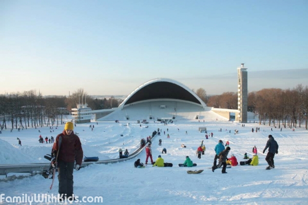 Winter Park Lauluvaljak, парк зимних развлечений на Певческом поле в Таллинне