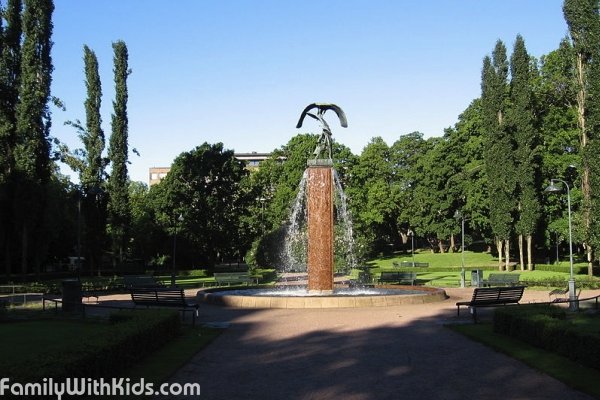 Sibeliuksen puisto, парк Сибелиуса в Котке