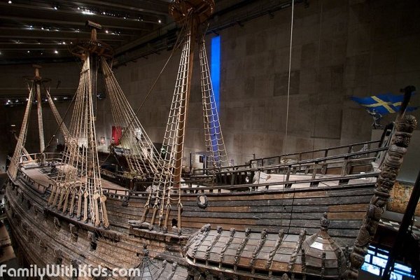 Корабль "Васа", Vasa Museet, музей на острове Юргорден в Стокгольме, Швеция