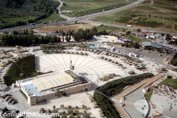 The Yad La-Shiryon Armored Corps Memorial Site and Museum not far from Jerusalem, Israel