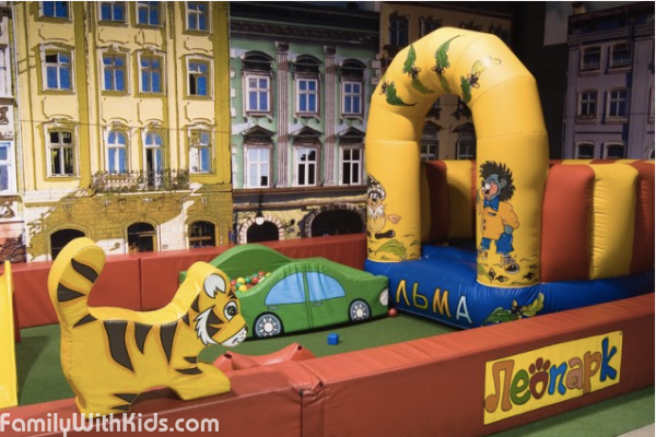 "Леопарк", детский развлекательный центр в ТРК "Ривьера", Одесса