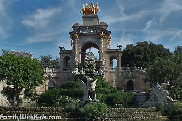 Parc de la Ciutadella, Парк Цитадели в Барселоне, Испания