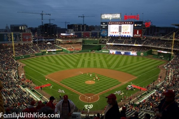 The Nationals Park baseball park in Washington, D.C, USA