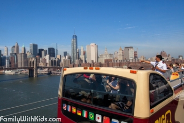 Big Bus Hop-on Hoр-off, автобусные экскурсионные туры в Нью-Йорке, США