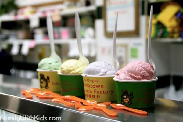 The Chinatown Ice Cream Factory in New York, USA