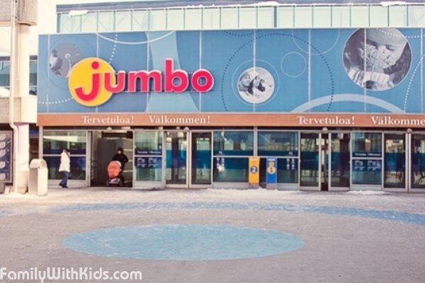 The Flamingo entertainment and Jumbo Shopping Center in Vantaa, Helsinki