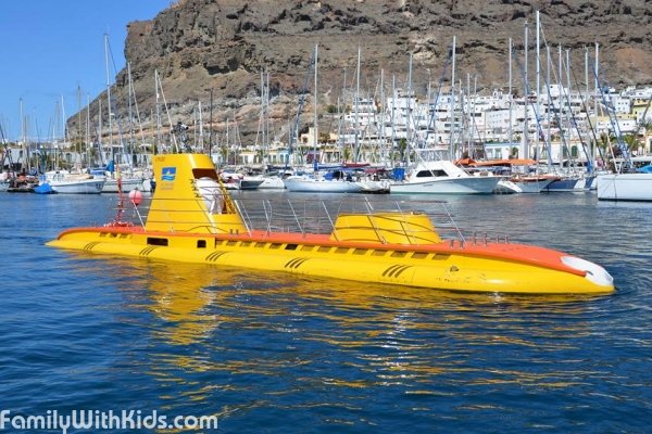 Submarine Adventure Mogan, trip to Puerto-de-Mogan by submarine, the Canary Islands