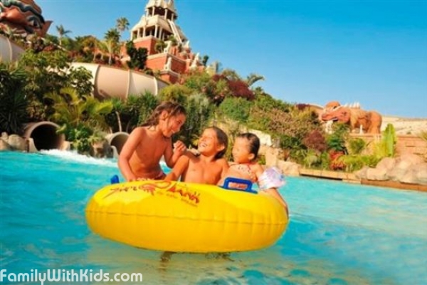 The Siam Park water park, the Canary Islands