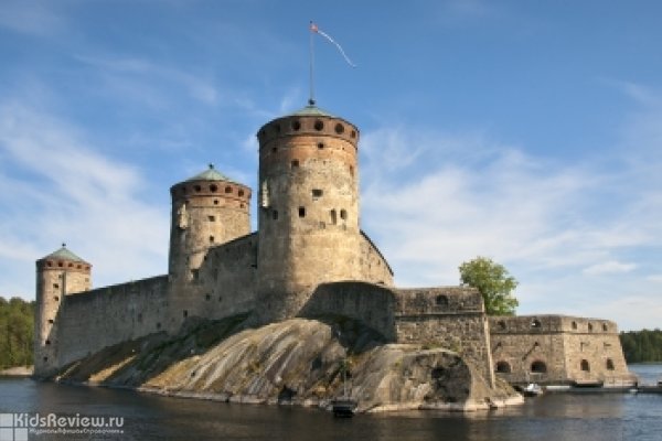 The Olavinlinna, fortress in Savonlinna, Finland