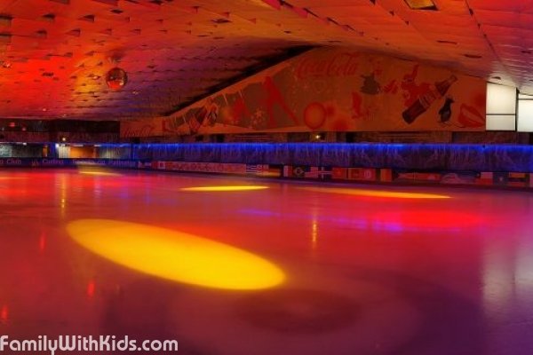 The Skating Club ice rink and skating school in Barcelona, Spain