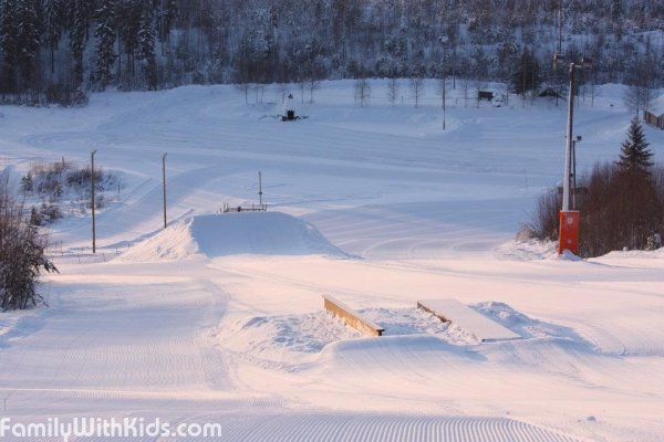 Mustavaara, ski slopes in Northern Karelia, Finland