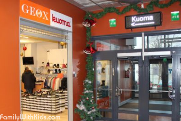 Geox и Kuoma (Геокс и Куома), магазин детской одежды и обуви в Лаппеенранте, Финляндия