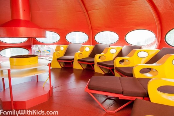 The Futuro House at The WeeGee Center in Espoo, Finland
