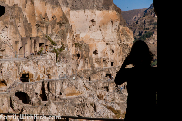 The Cave City of Vardzia, a rock-cut monastery in Southern Georgia
