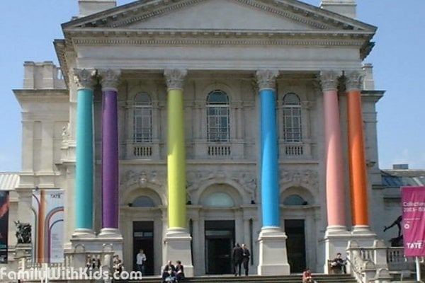 The Tate Britain art gallery in London, Great Britain