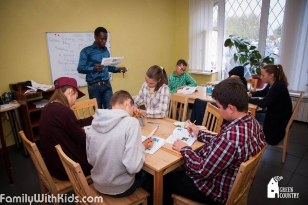 Green Country, "Грин Кантри", школа английского языка для детей и подростков, Позняки, Киев