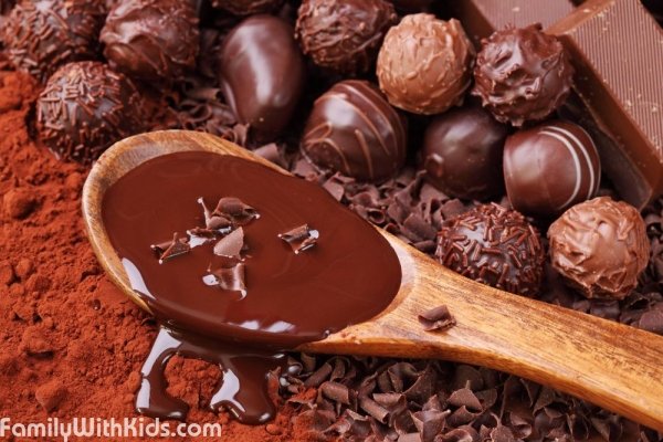 The Choco-Story chocolate museum in Prague, Czech Republic