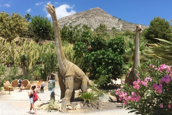 DinoPark Algar, cactus and dinosaur park in Benidorm, Alicante, Spain