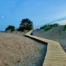 The Yyteri Resort & Camping on the Gulf of Bothnia, sand dunes, the longest beach in Finland
