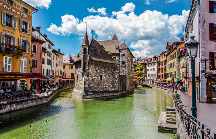 Photo of Annecy, a French Town on the Annecy Lake, not Far from the ...