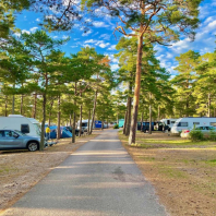 Silversand Camping, kids-friendly camp ground on the seashore with beach saunas and cafe in Hanko