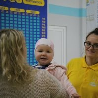 "Перша школа плавання", бассейн для грудничков, малышей и будущих мам в Святошинском районе, Киев