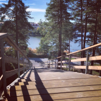 Naantali Spa with swimming pools, beach, restaurants, minu-golf and hotel for the whole family near Turku Archipelago, Finland