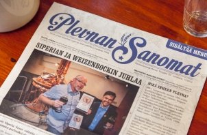 Plevna, brewery pub and family restaurant in the center of Tampere, Finland