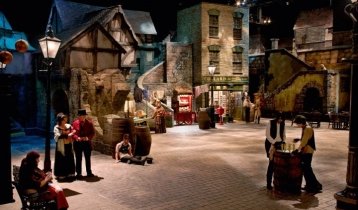 The Dickens World England Theme Park in Chatham