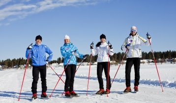 Беговые лыжи на севере Финляндии - в Вуокатти, с детьми, отзыв
