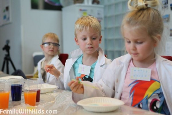 Kide Science Suomi, научная академия для детей от 3 до 8 лет в Хельсинки, Финляндия