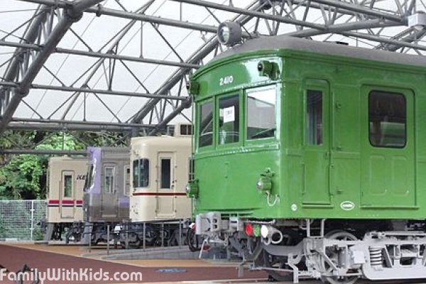 Keio Rail-Land, железнодорожный музей в Токио, Япония