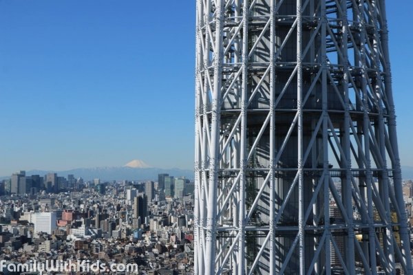 Tokyo Skytree, телевизионная башня, ресторан и обзорная площадка в Токио, Япония
