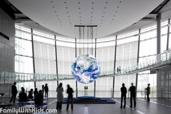 Miraikan, музей будущего на о. Одайба, Токио, Япония