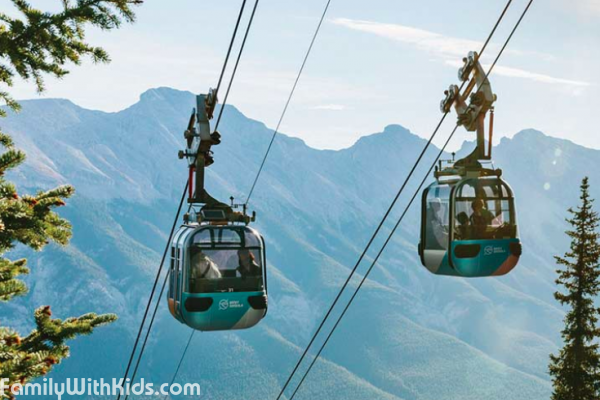 Banff Gondola, the Banff National Park cable way in Canada