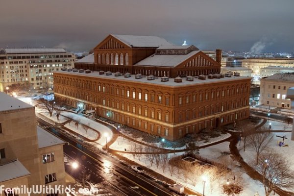 National Building Museum, Музей строительства в Вашингтоне, США