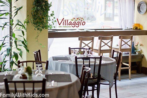 Villaggio, Вилладжио, кафе, ресторан с детским уголком в Котке, Южная Финляндия