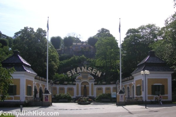 "Скансен", Skansen, музей под открытым небом на острове Юргорден в Стокгольме