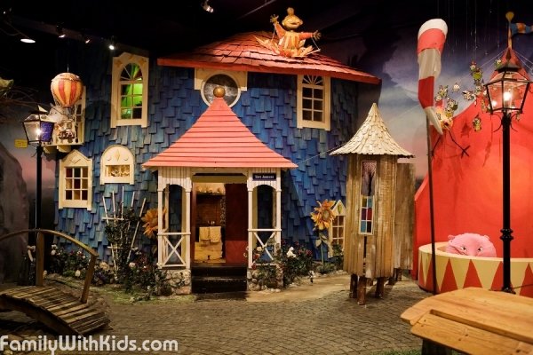 Junibacken, an indoor theme park for children, inspired by the stories of Astrid Lindgren, Stockholm, Sweden