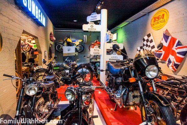 The Motorcycle Museum and the Ace Corner Cafe in Lahti, Finland