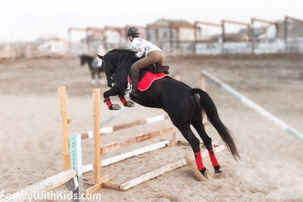 "Арион", конноспортивный клуб, школа верховой езды, катание на лошадях для детей от 8 лет и взрослых в Одессе
