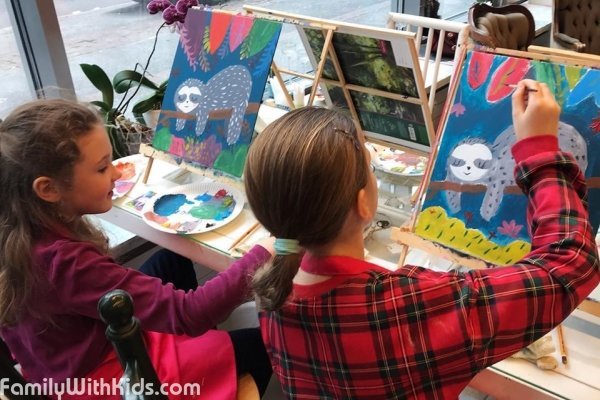 Art & Joy, creative workshops in Russian and English in the cities of Finland
