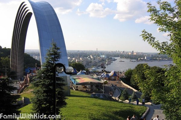 Крещатый парк в Киеве, Украина