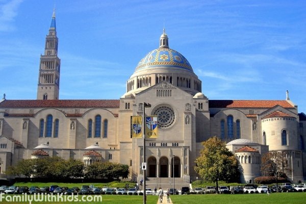 Basilica of the National Shrine of the Immaculate Conception in Washington D.C., USA