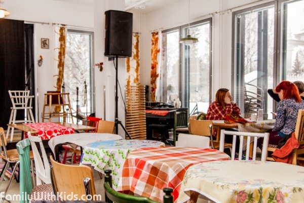 Tuba, kids-friendly restaurant and launge in central Oulu, Finland