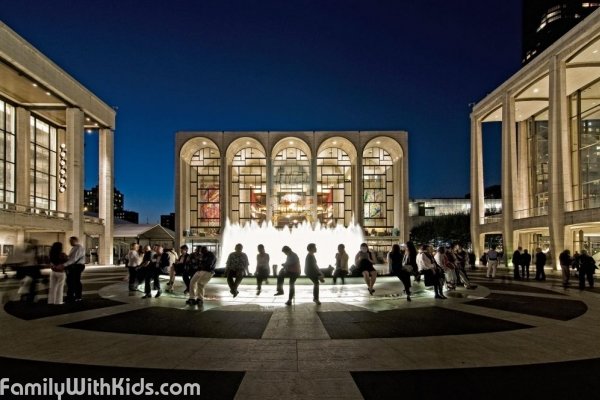 The Lincoln Center theatre in New York, USA 