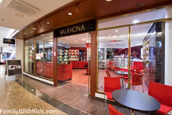 The Valrhona Chocolate Shop confectionery in Helsinki, Finland