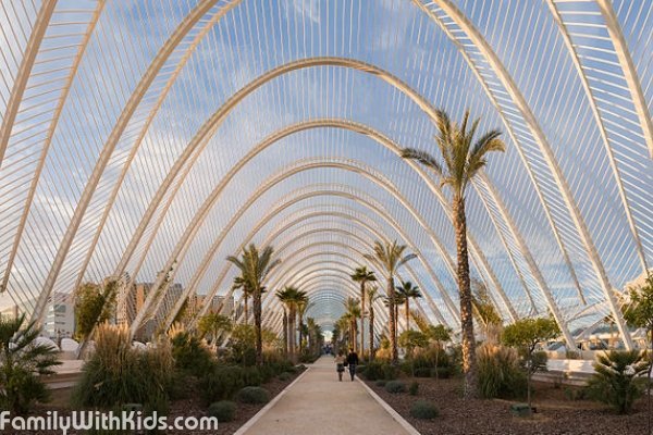 l’Umbracle, ботанический сад в Валенсии, Испания