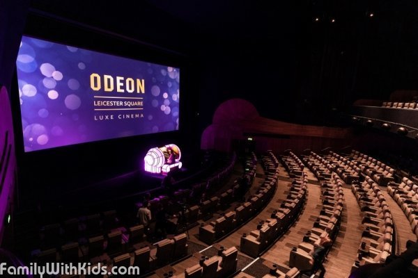The Odeon Luxe Cinema on Leicester Square, London, Great Britain